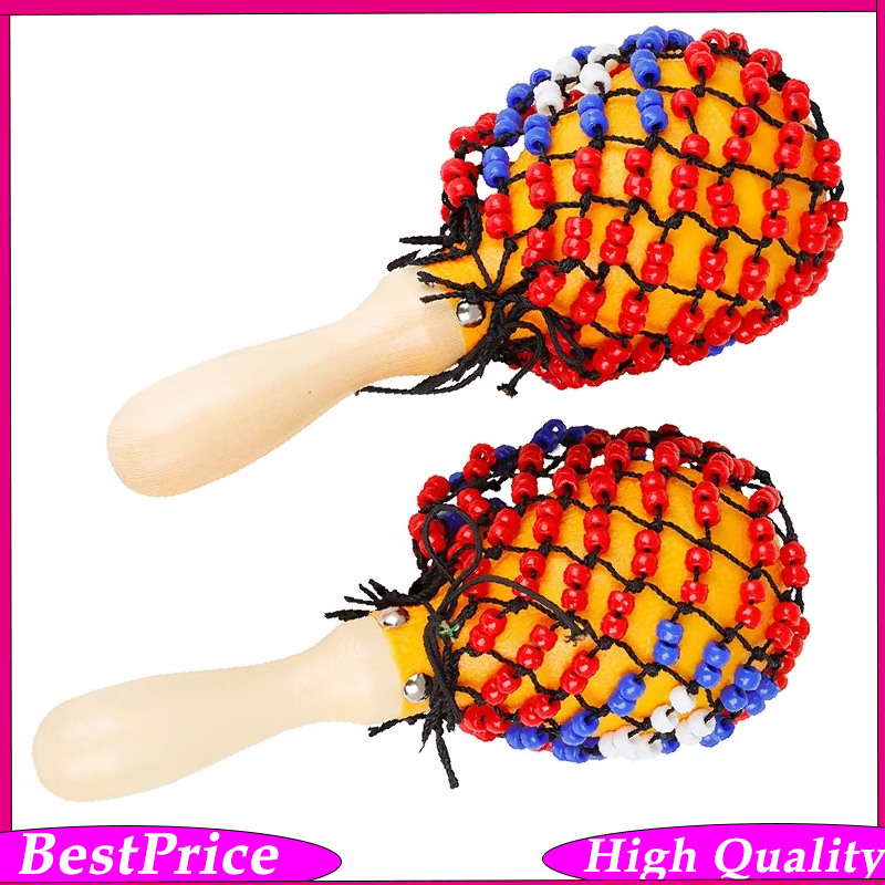 Musical Instrument Net - 1 Pair Wooden Sand Hammers with