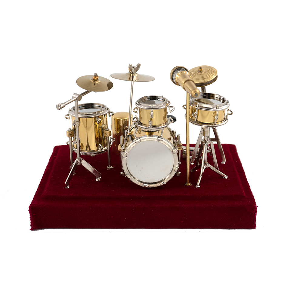 Musical Instrument Jazz - Miniature Jazz Drum Kit Model Mini