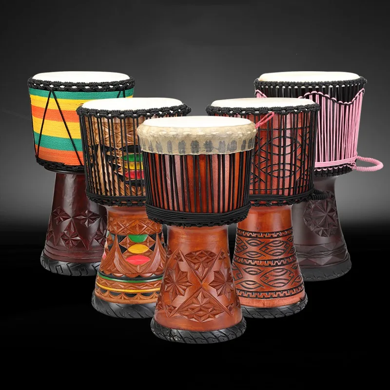 Musical Instrument All - 12 Inch Djembe Mahogany African Drum