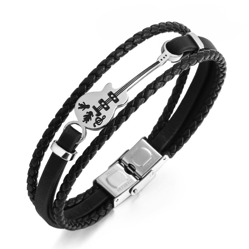 Musical Instrument All - Fashion Trend Classic Unique Leather Guitar