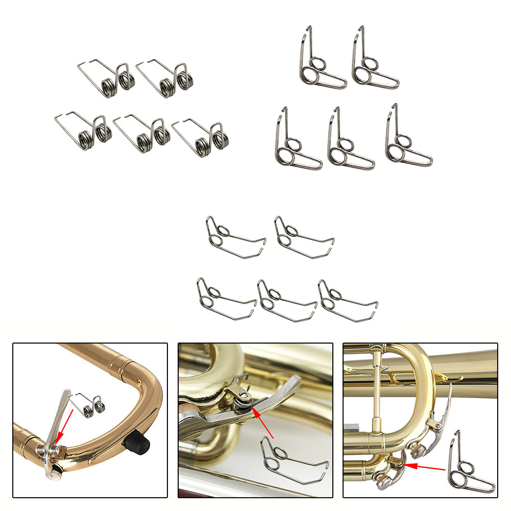 Musical Instrument Trombone - 5pcs Iron Trumpet Trombone Alto Valve
