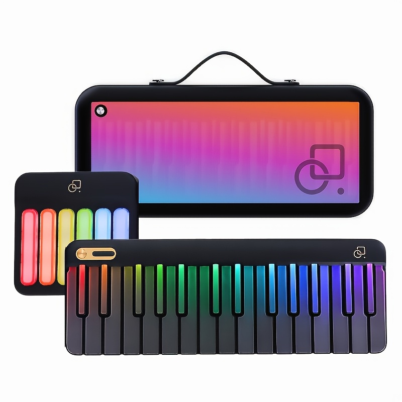 Musical Instrument All - Stylish LED-Backlit PopuPiano Smart Digital Piano: