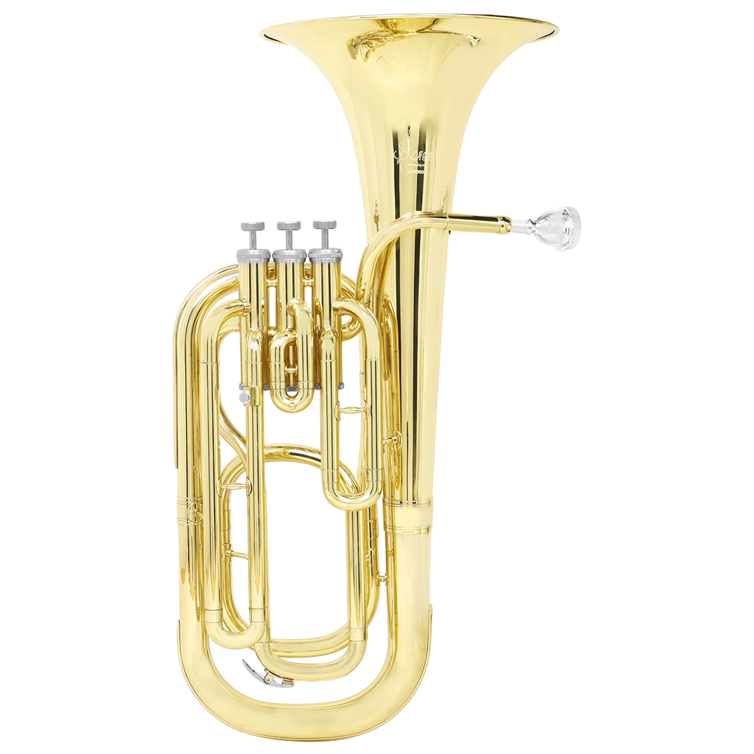 SLADE Bb Baritone Horn 3-key V - Musical Instrument Jazz 评论和价格