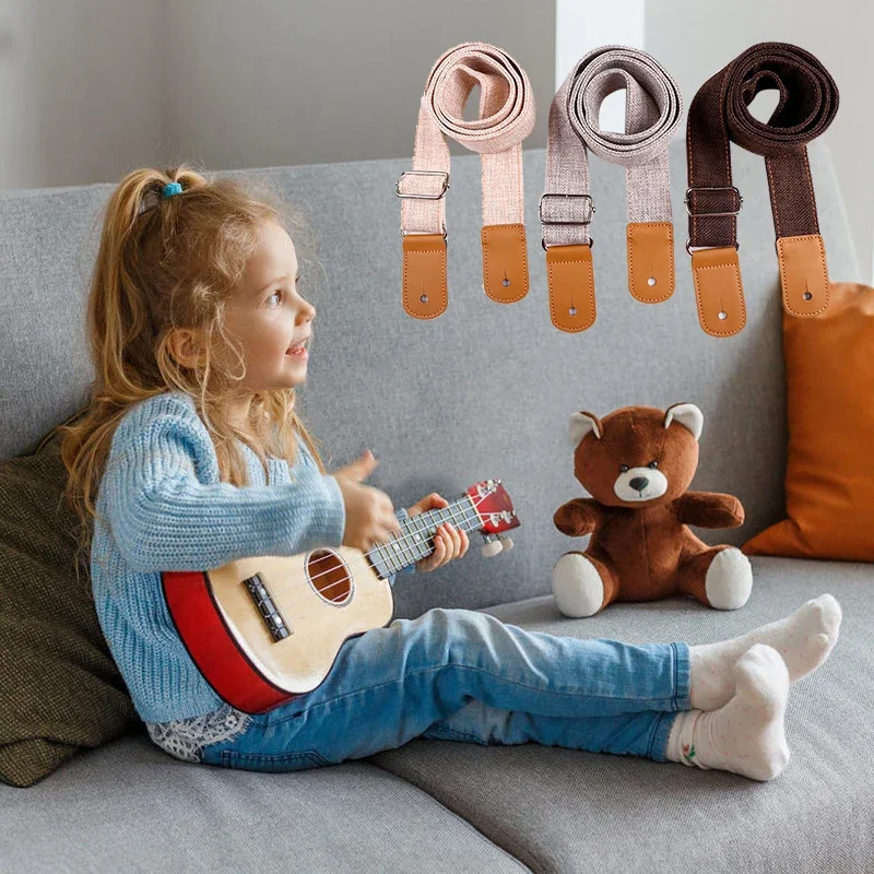 Adjustable Soft Cotton Leather - Musical Instrument Ukulele 评论和价格