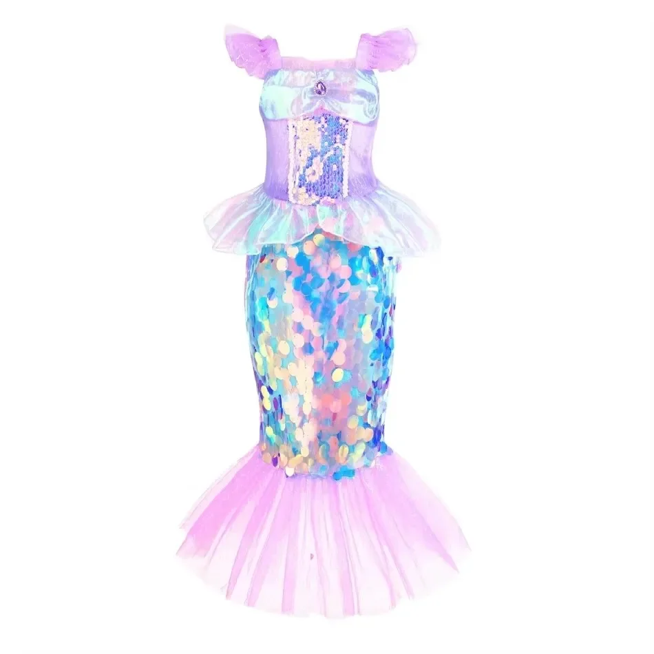Mermaid Dress Girls Kids Cospl - Musical Instrument Trombone 评论和价格