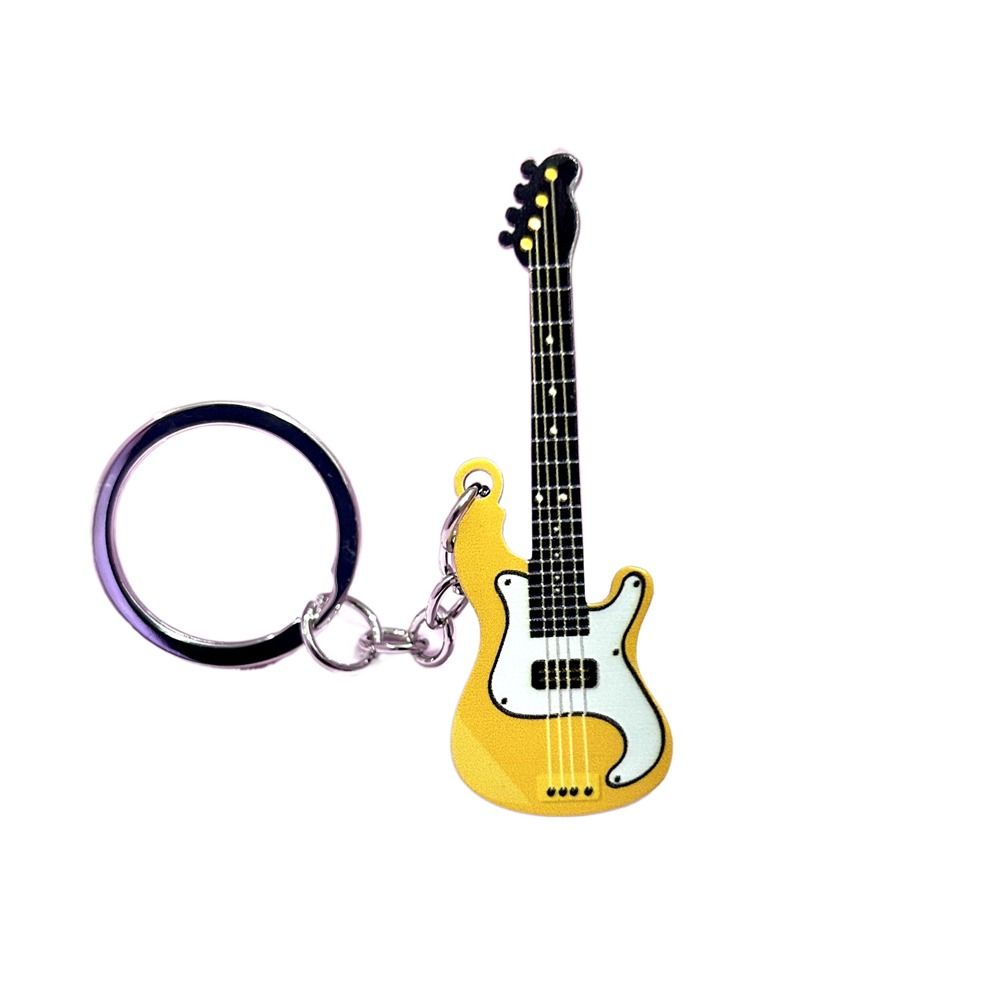 Key Chain Hip Hop Guitar Key C - Musical Instrument All 评论和价格