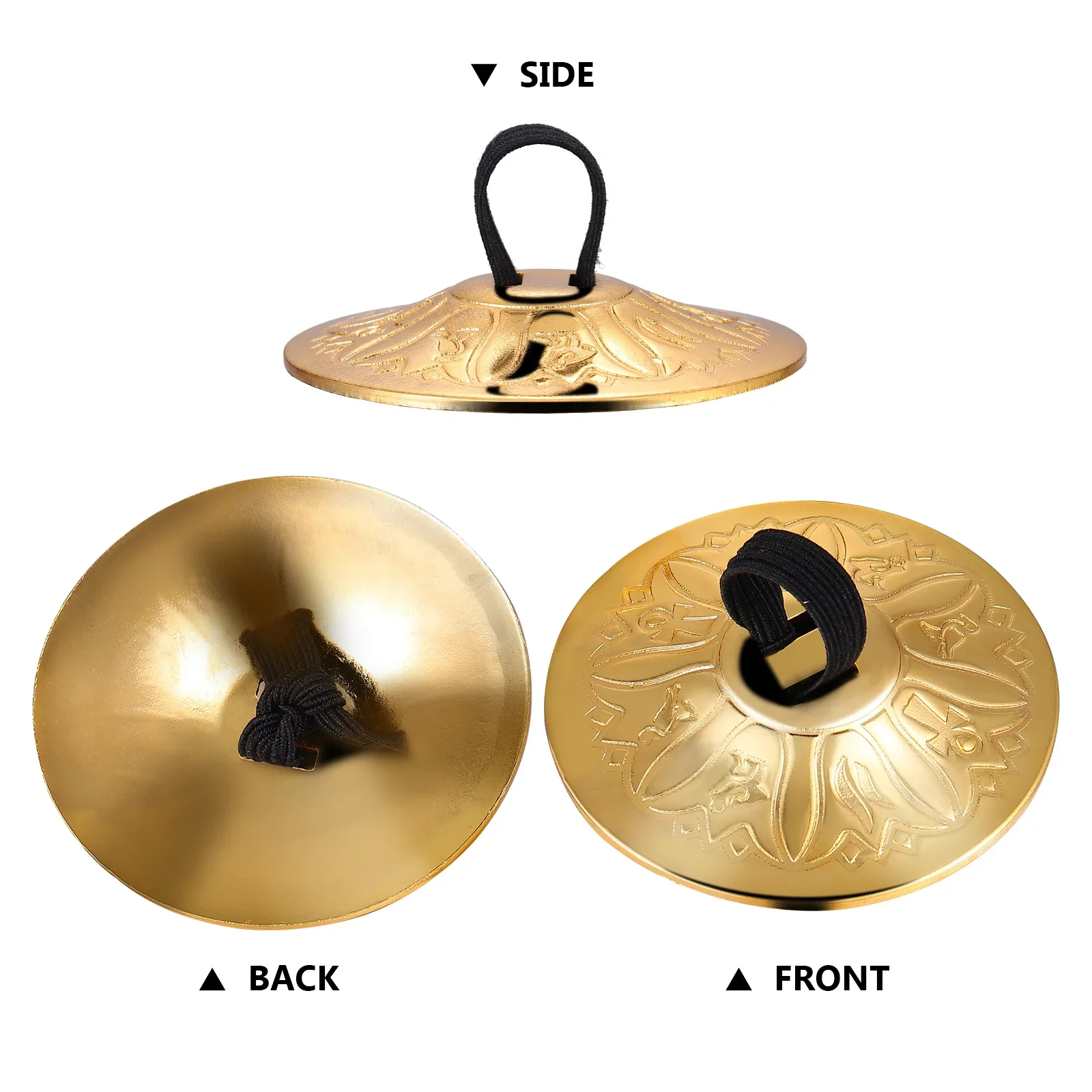 4Pcs/8Pcs Copper Mini Finger Z - Musical Instrument Zills 评论和价格