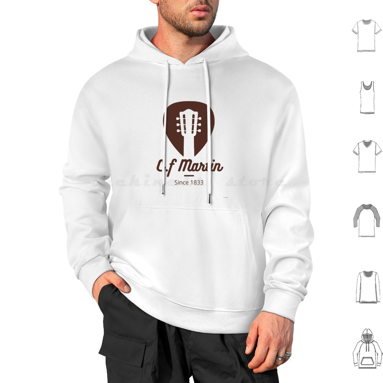 Guitars 1833 Hoodies Long Slee - Musical Instrument Companies 评论和价格