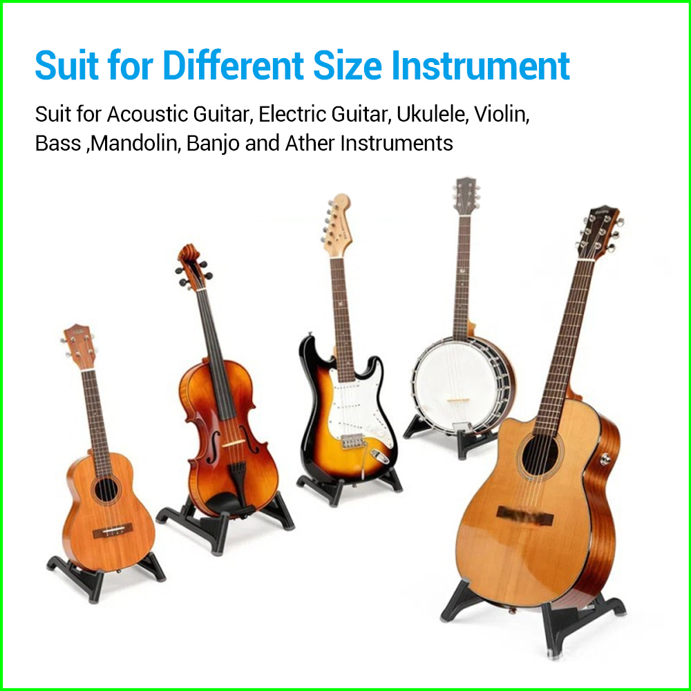Guitar Stand - A Frame Foldabl - Musical Instrument Ukulele 评论和价格