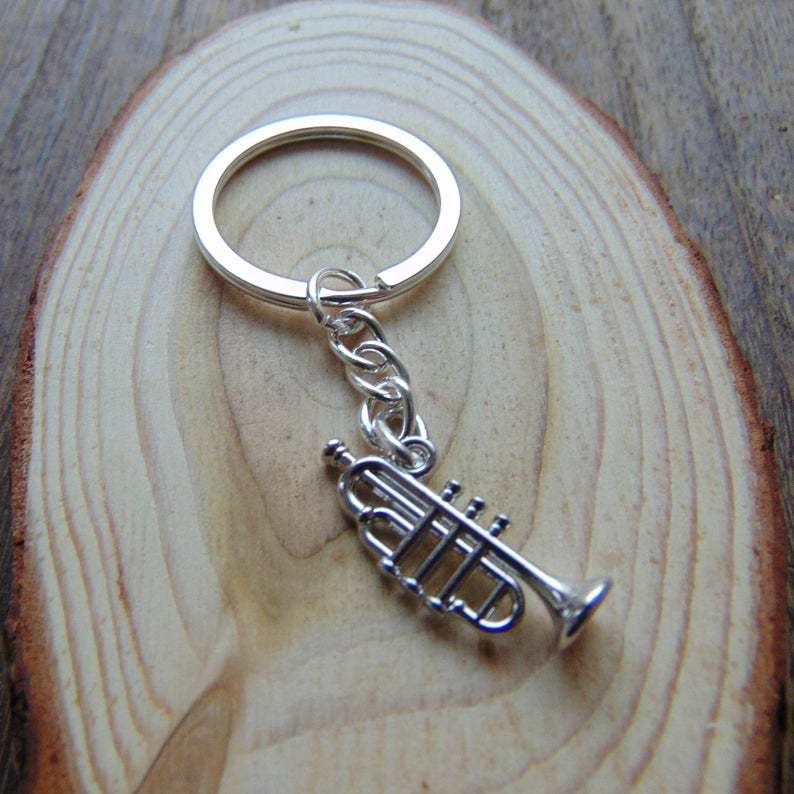 trombone keychain Horn keyring - Musical Instrument Trombone 评论和价格
