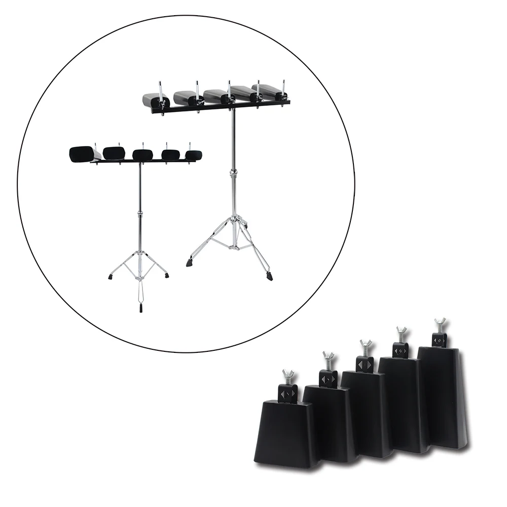 IRIN 4/5/6/7/8 Inch Cowbell Me - Musical Instrument Jazz 评论和价格