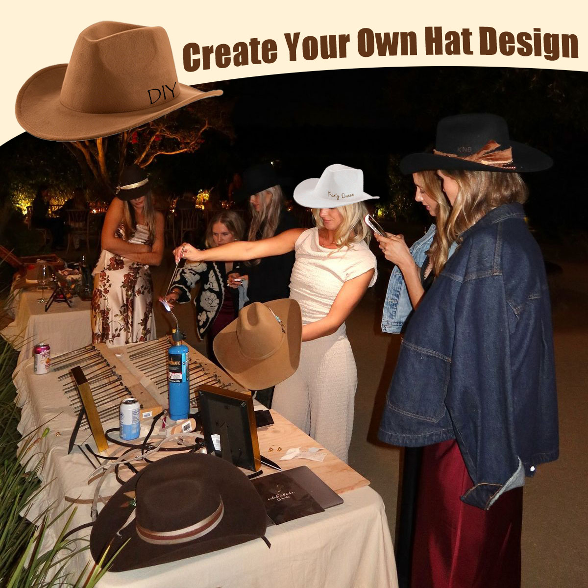 4-24Pcs Western Cowboy Hat for - Musical Instrument Jazz 评论和价格