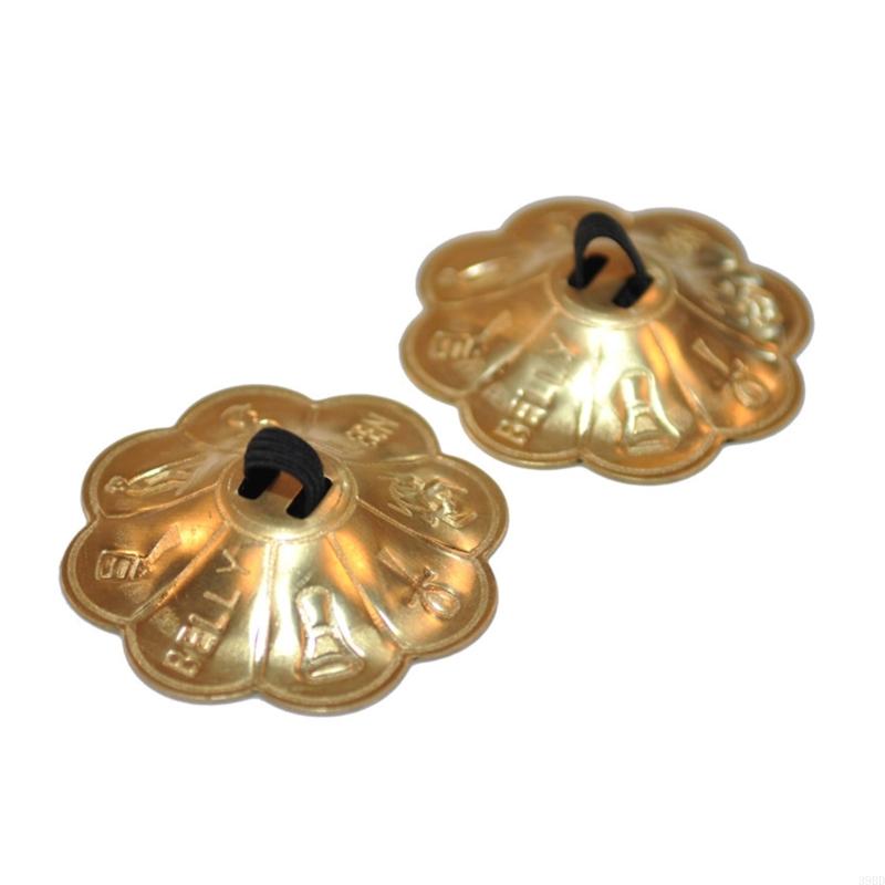 652F 1Pair of Finger Cymbals 2 - Musical Instrument Zills 评论和价格