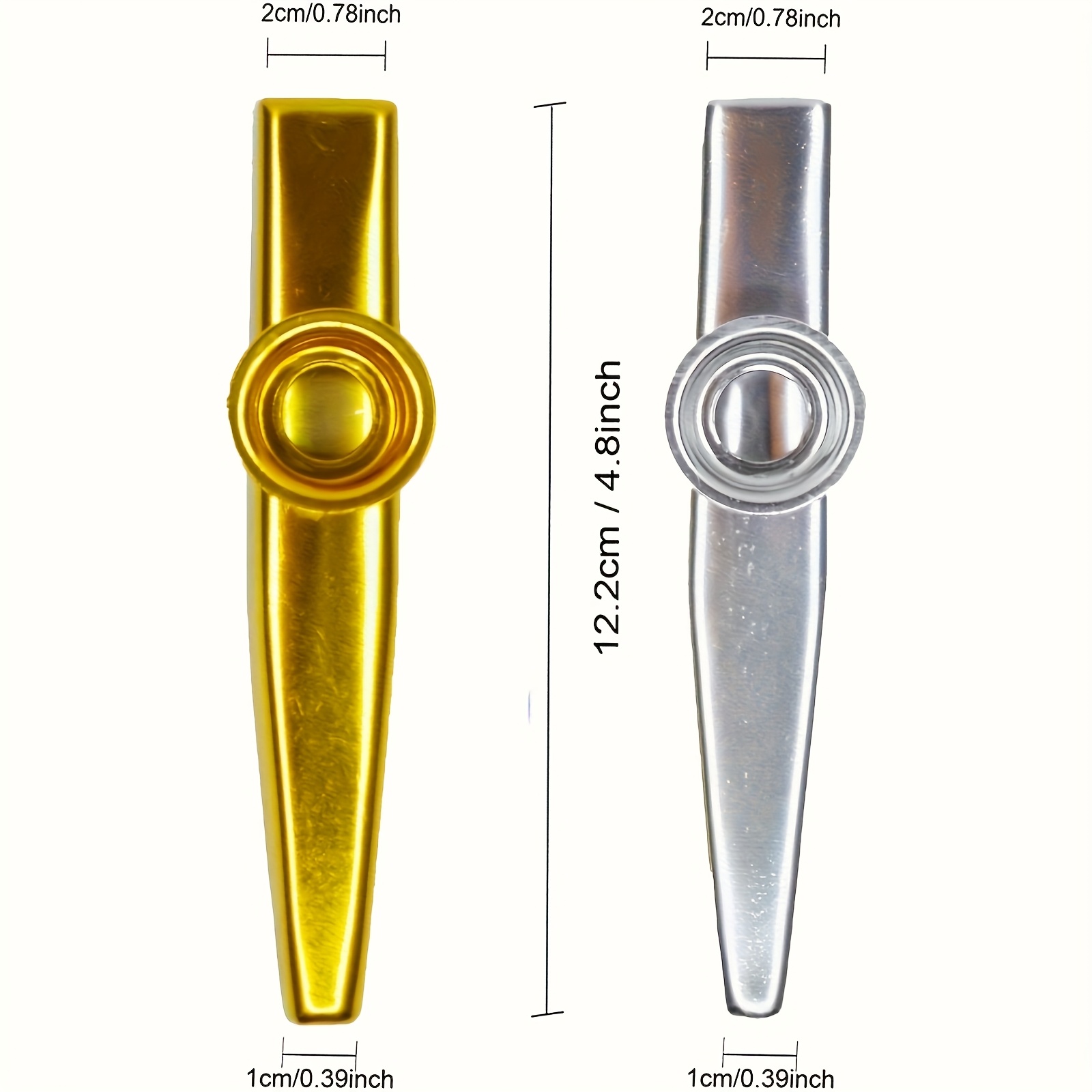 7pcs Metal Kazoos Simple Desig - Musical Instrument Ukulele 评论和价格