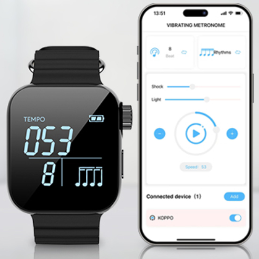 Wearable Vibrating Metronome 4 - Musical Instrument All 评论和价格