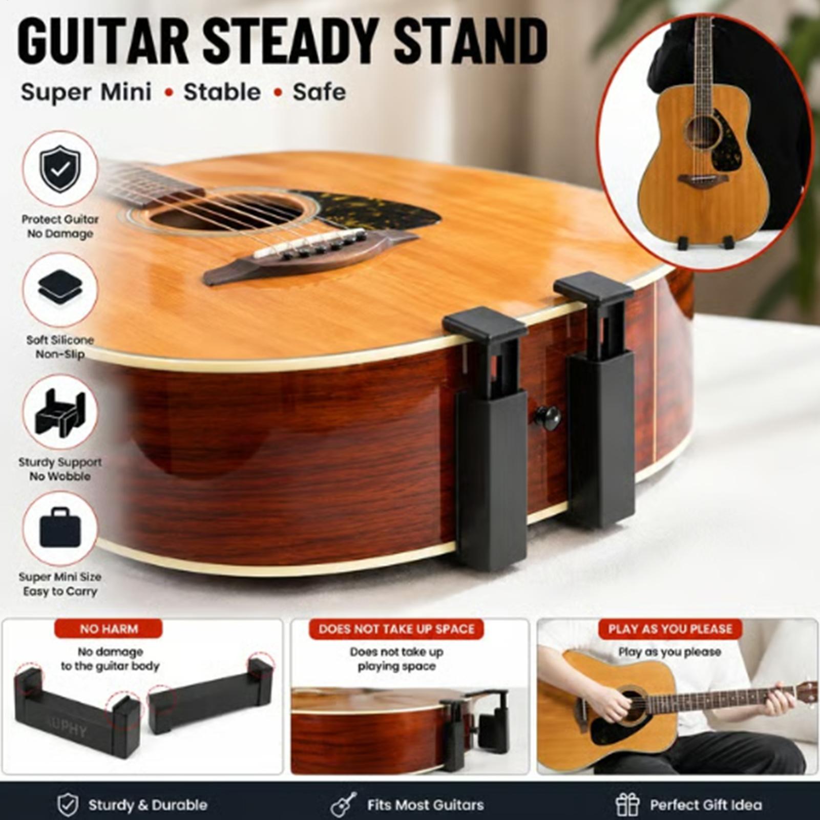 Floor Guitar Stand Portable Uk - Musical Instrument Ukulele 评论和价格