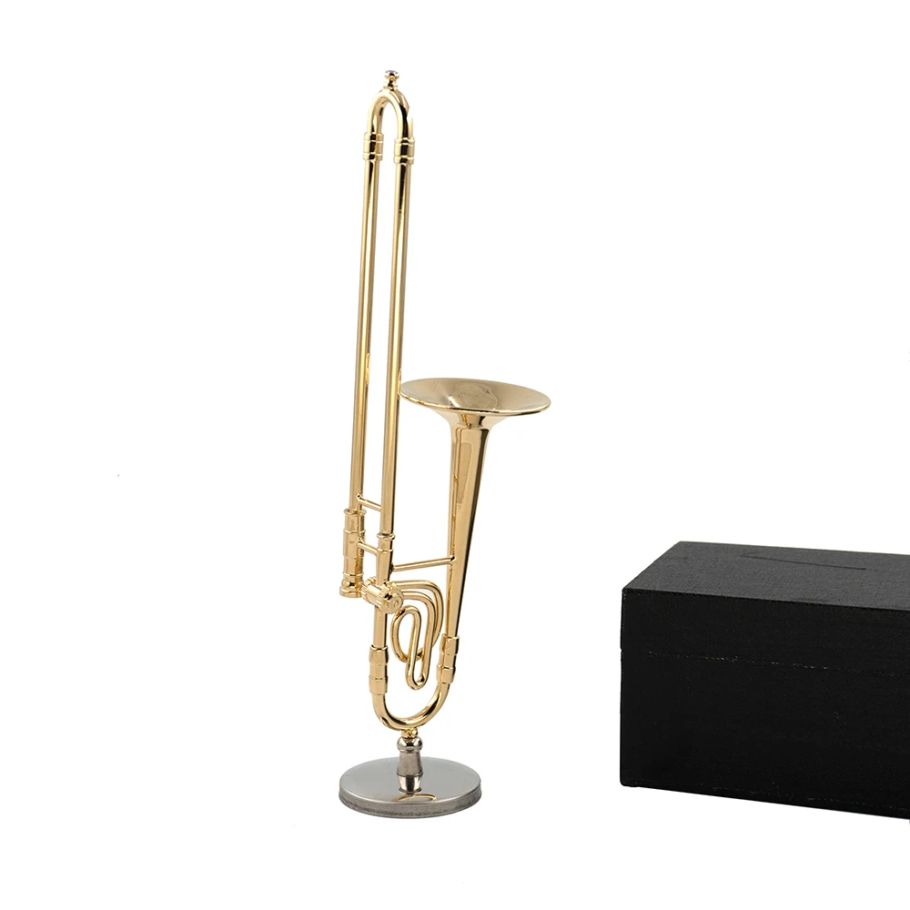 Miniature Pure Copper Trombone - Musical Instrument Trombone 评论和价格