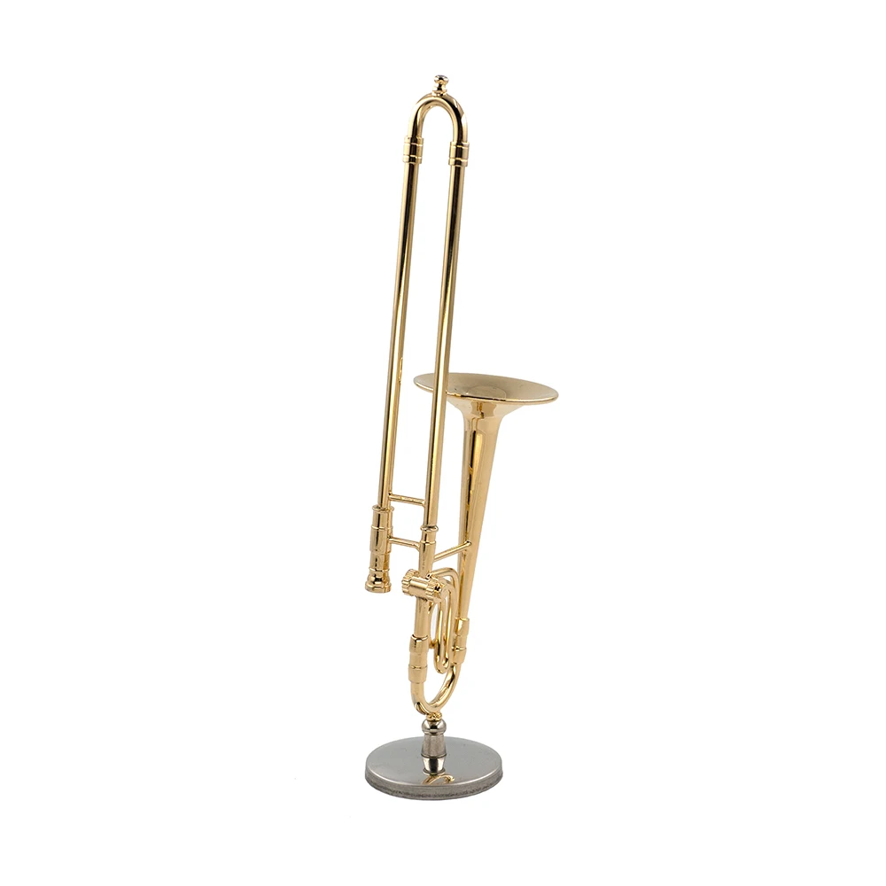 Miniature Pure Copper Trombone - Musical Instrument Trombone 评论和价格