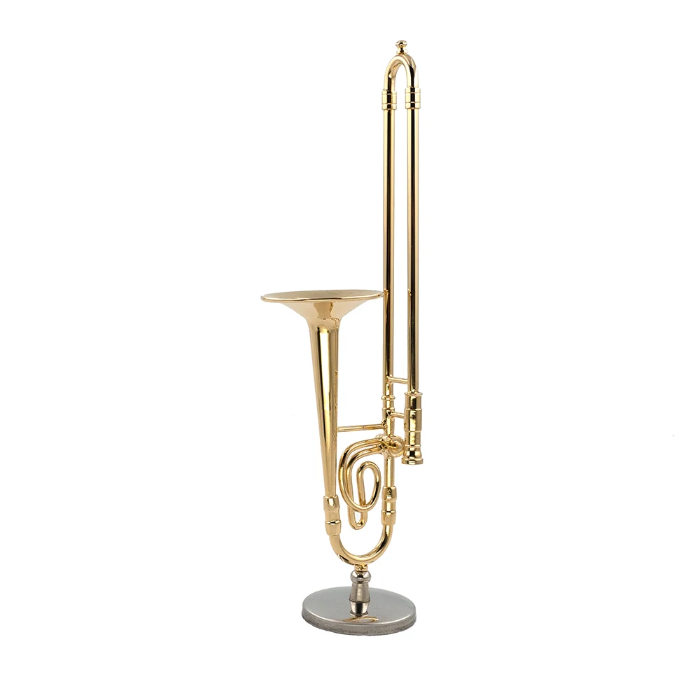 Miniature Pure Copper Trombone - Musical Instrument Trombone 评论和价格