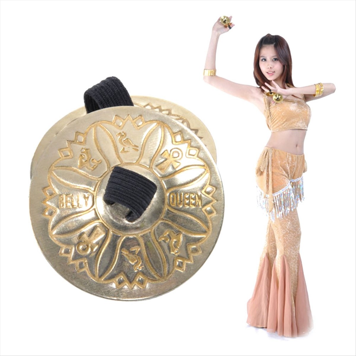 T34C Finger Cymbals, Hand Cymb - Musical Instrument Zills 评论和价格