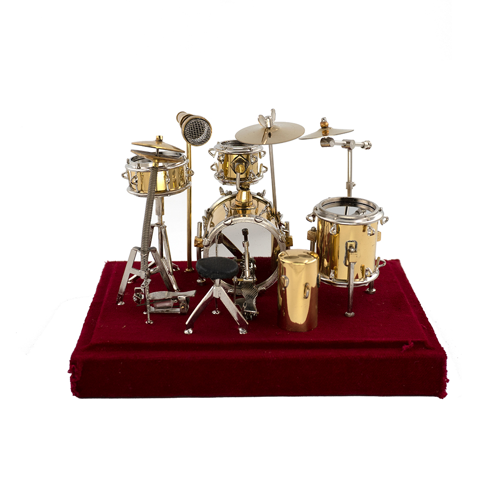 Miniature Jazz Drum Kit Model  - Musical Instrument Jazz 评论和价格