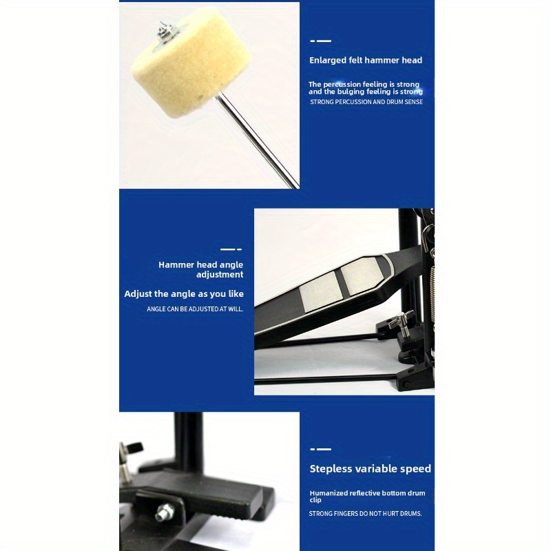 Single Pedal Drum Kit, Single  - Musical Instrument Jazz 评论和价格