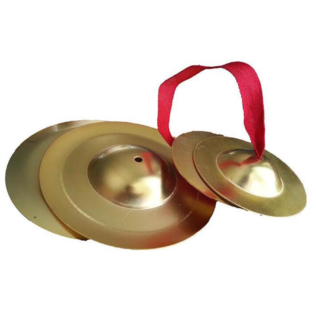 Kids Copper Finger Cymbal Perc - Musical Instrument Zills 评论和价格