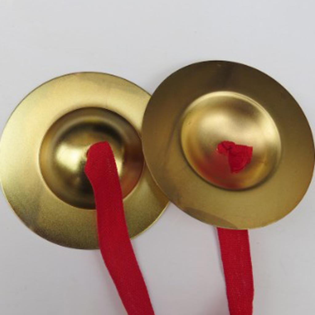 Kids Copper Finger Cymbal Perc - Musical Instrument Zills 评论和价格