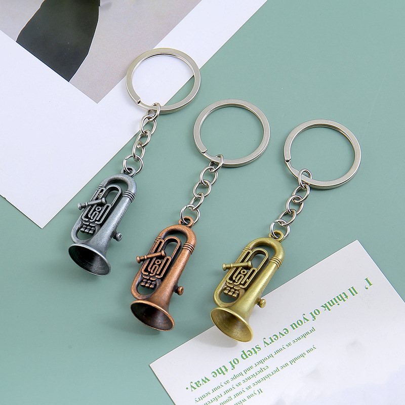 Creative Saxophones Shape Keyc - Musical Instrument All 评论和价格