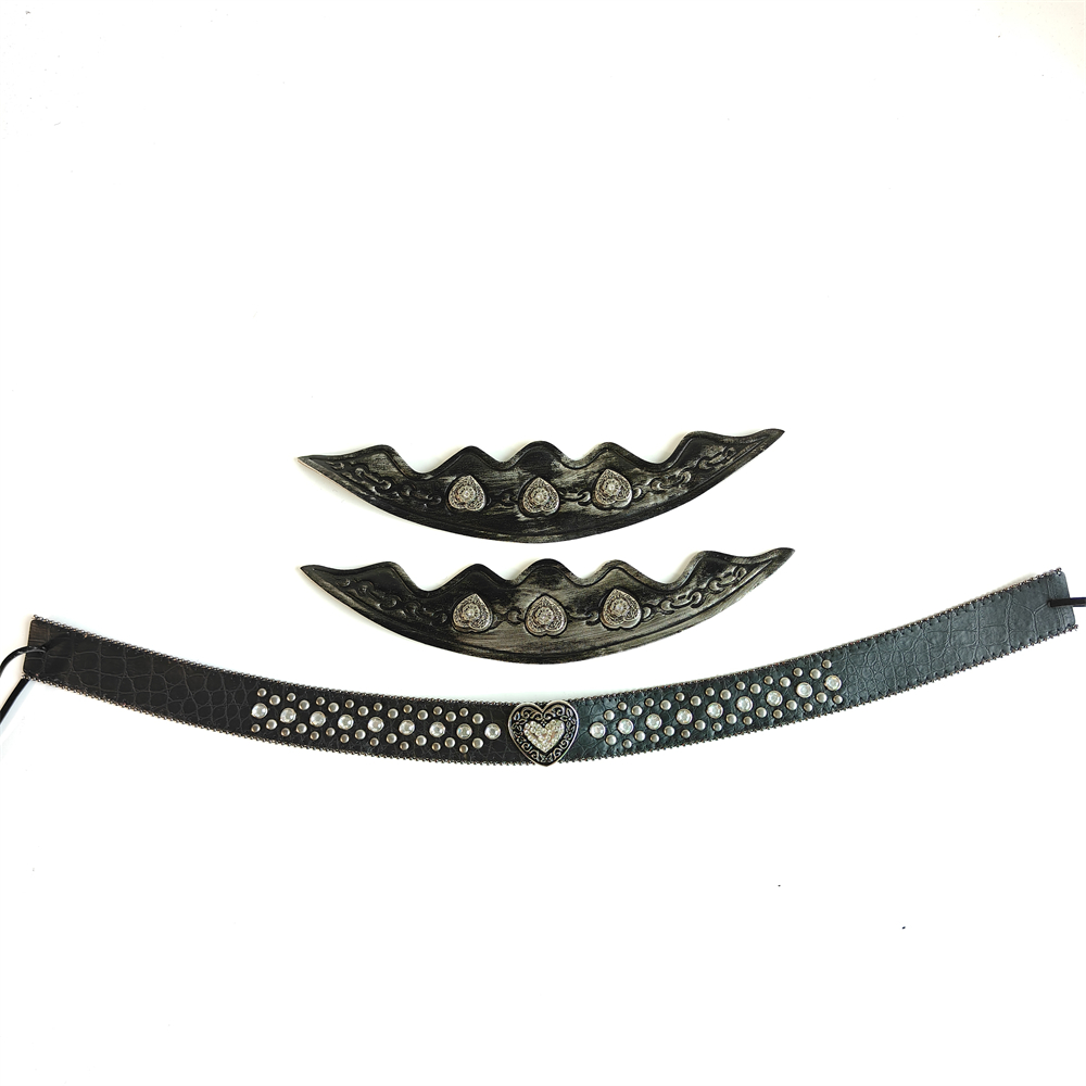 Western Leather Hat Band Vinta - Musical Instrument Jazz 评论和价格