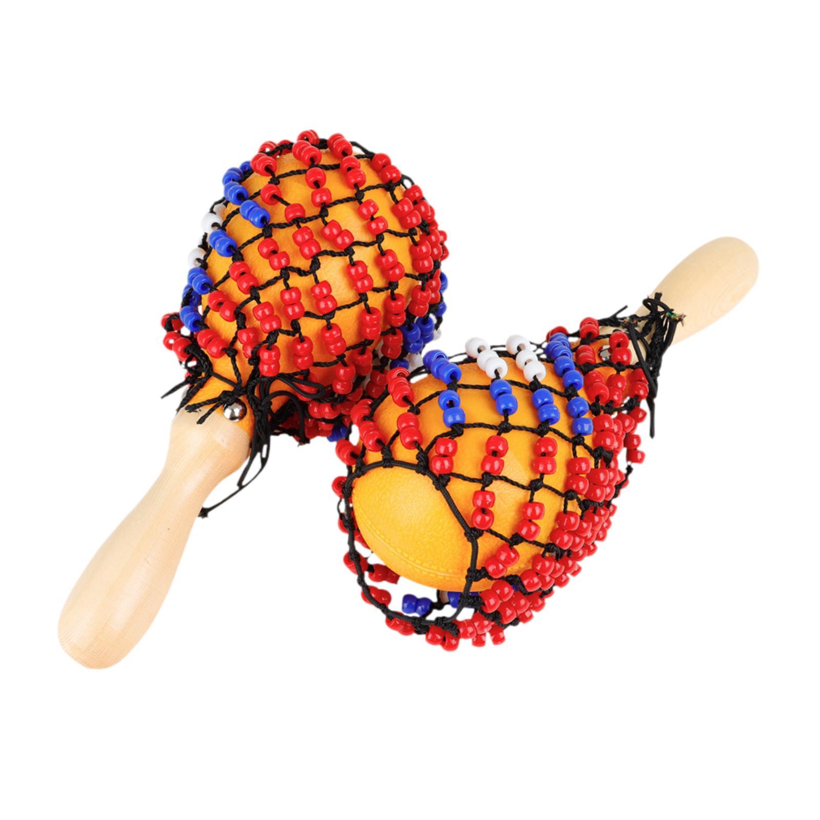 2x Wooden Maracas Sand Hammers - Musical Instrument Net 评论和价格