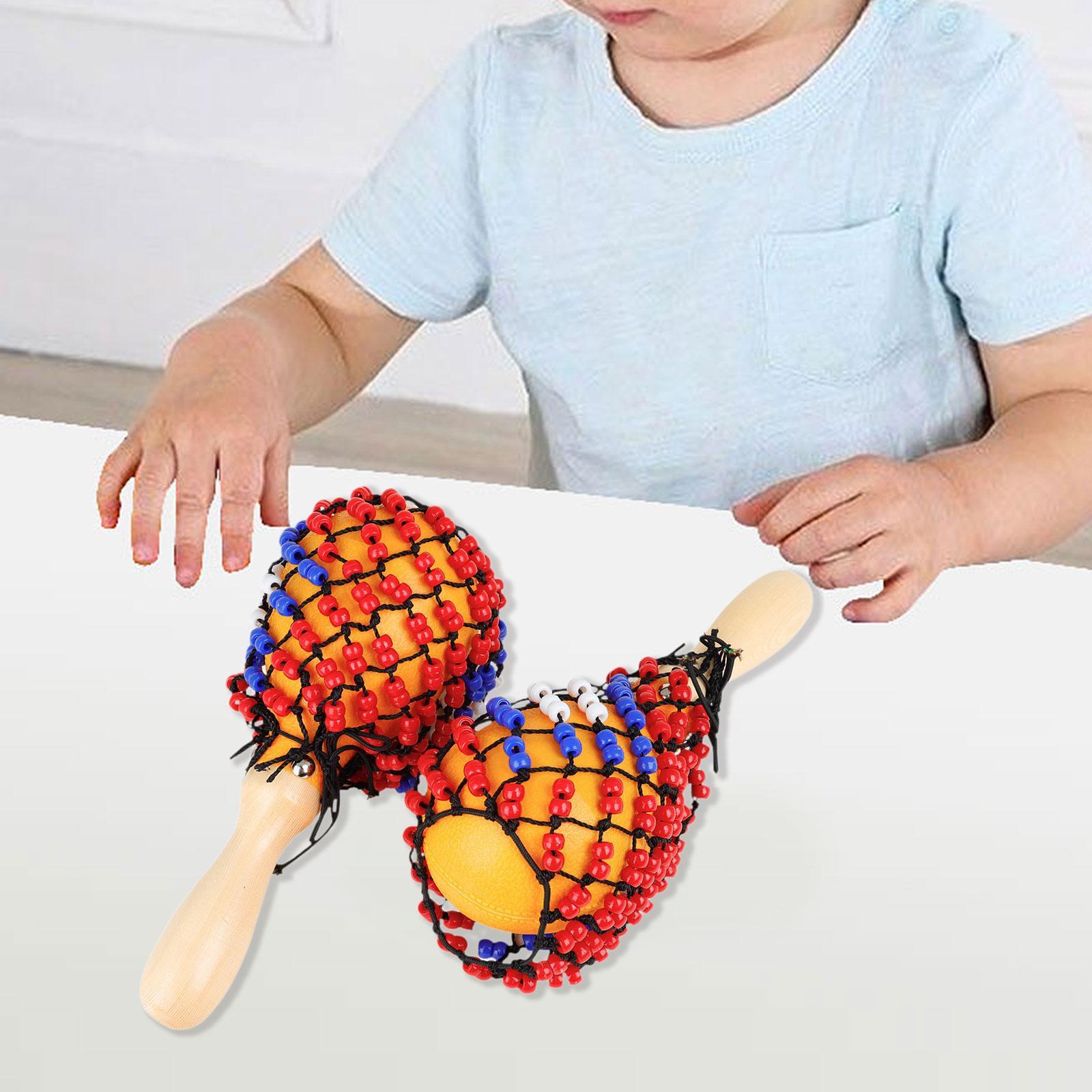 2x Wooden Maracas Sand Hammers - Musical Instrument Net 评论和价格