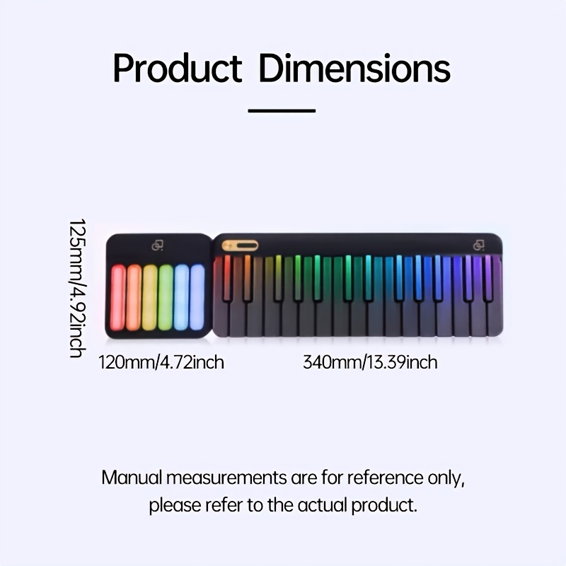 Stylish LED-Backlit PopuPiano  - Musical Instrument All 评论和价格